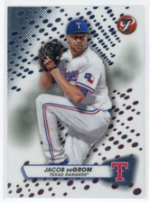 2023 Topps Pristine Jacob deGrom Texas Rangers #186