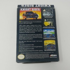 Knight Rider (Nintendo Entertainment System NES) [Game + Box]