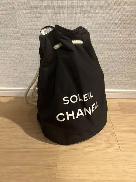 chanel drawstring backpack