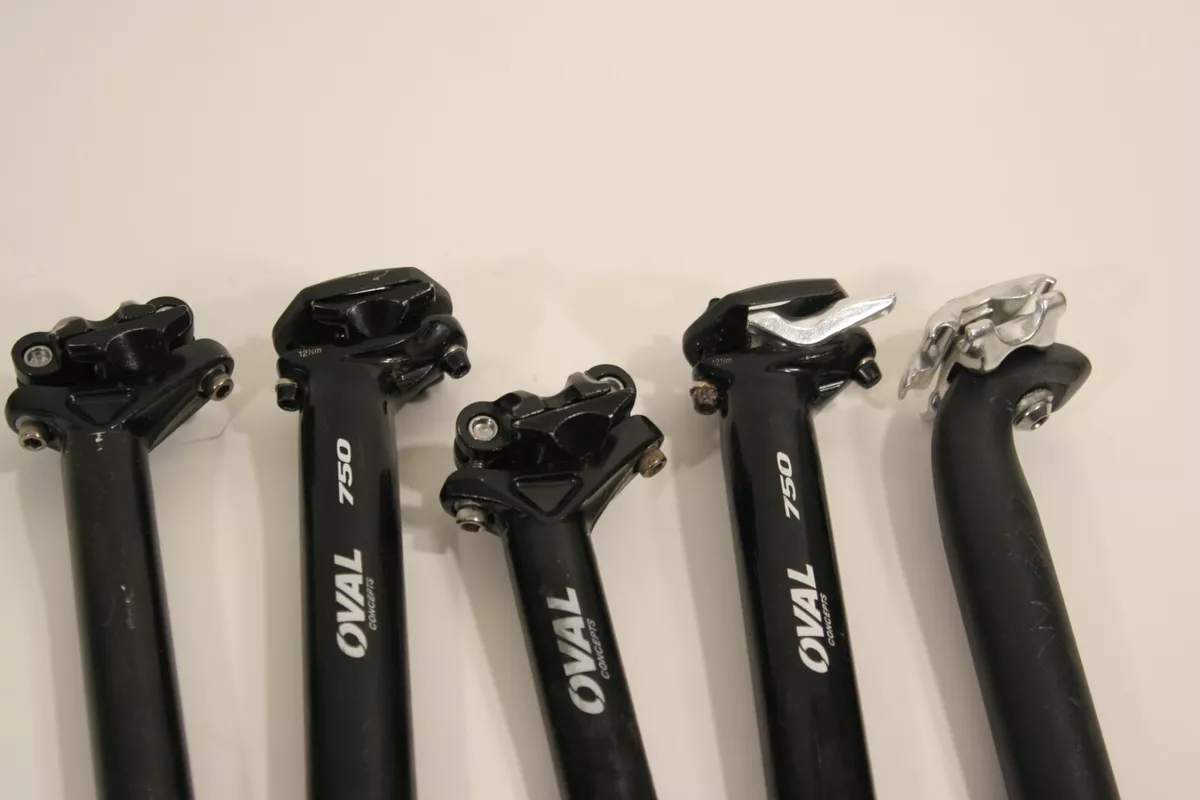 Lot of 5 Seatposts Alloy Oval Fuji 31.6 7 27.2mm Seat Post lot