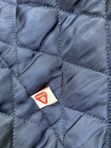 J Crew Ludlow Topcoat Wool Blend Coat PrimaLoft Jacket Men Size 46R Blue AQ810 - Picture 9 of 12