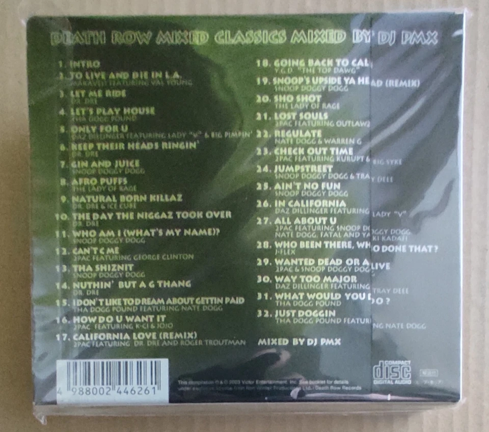 Death Row Records Sampler - Noting But Death Row Vol.1&2 & Mixed Classics 3xCD - Bild 4 von 4