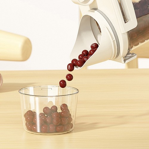 Sturdy Construction Kitchen Organizer Bin for Food Cereal Storage with Lid - Picture 8 of 33