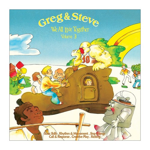 CD de Creative Teaching Press Greg & Steve: We All Live Together - Juego de 4 - Imagen 4 de 5