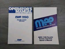 MPP-1100 - Atari 400/800/XL/XE Computer Parallel Printer Interface Manual - RARE