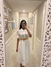 Abito Pizzo Bianco sangallo Acquisti Online su