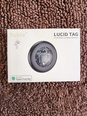 Tukio Lucid Tag Portable Locator Apple MFi Bluetooth Find My Device- 3 Pack