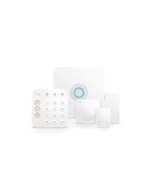 Ring 2nd Gen 4K11SZ-0EN0 Wireless Indoor Alarm Security Kit - 5 Piece