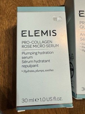 ELEMIS Pro-Collagen Rose Micro Serum 1 oz 30ml NIB MSRP $140