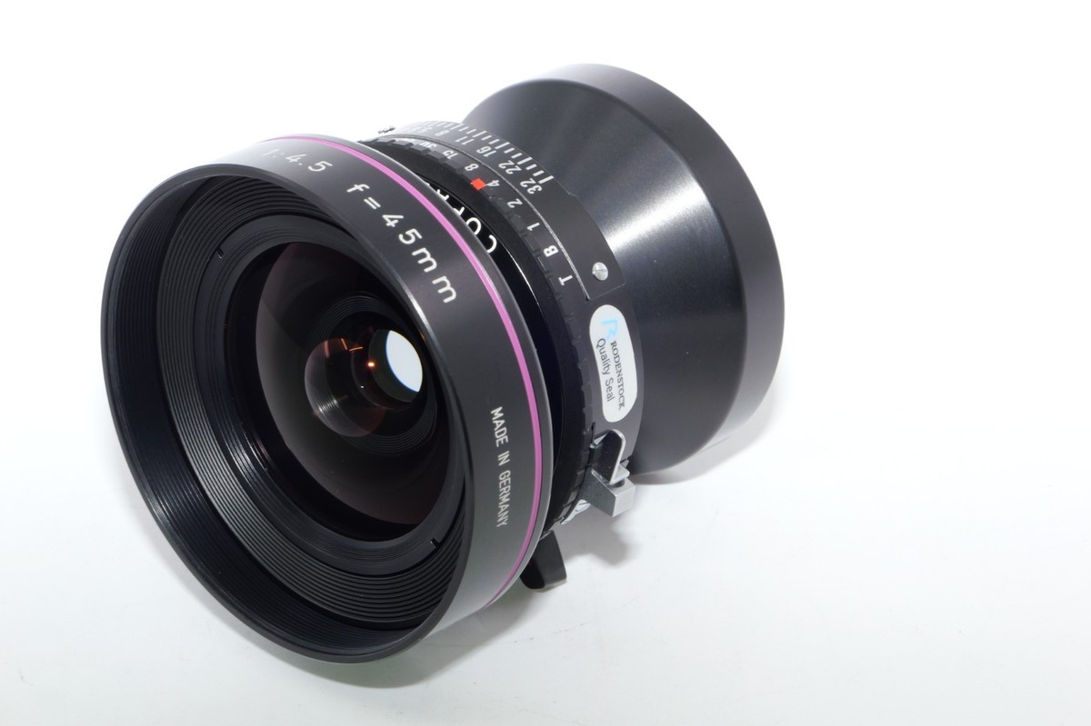 Rodenstock APO-Sironar Digital 45mm f4.5 lens. Copal #0. Sinar