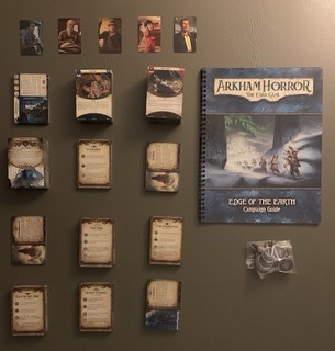 Arkham Horror LCG Edge of the Earth Campaign and Investigator Expansions