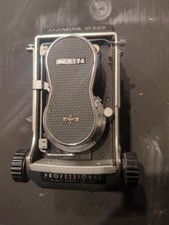 MAMIYA C220 PROFESSIONAL TLR 6x6 film CAMERA 80mm f/2.8 135mm f/4.5 med. format
