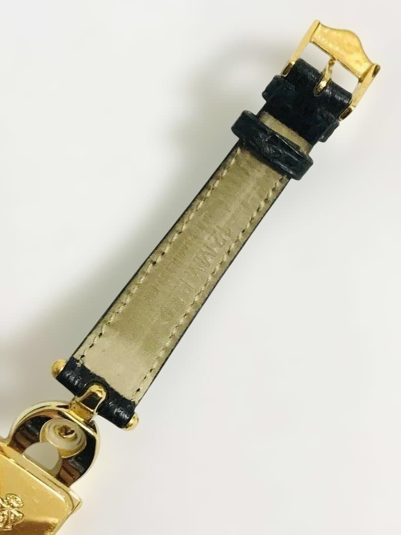 GUCCI 1800L 16mm Women's Quartz Watch White Dial Gold Used Working From Japan thumbnail 7