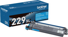 Brother Genuine TN229XL Cyan Super High Yield Printer Toner Cartridge OPEN BOX