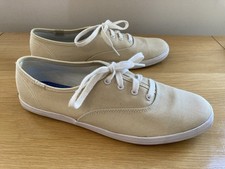 Keds Champion Women's Low-Top Sneakers Size 6 - Beige - VGC