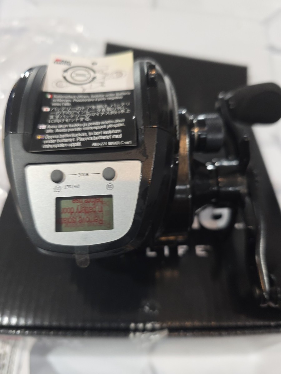 Abu Garcia MAX-LP-DLC TORO, LH, 5.3:1. Digital Line Counter Reel