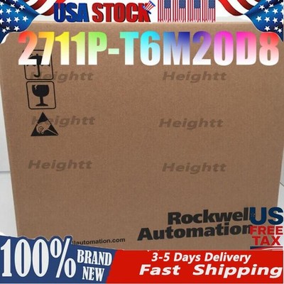NEW AB 2711P-T6M20D8 Ser A PanelView Plus 600 Factory Sealed US Free Tax
