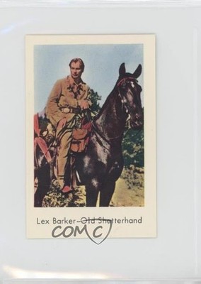1964 Dutch Gum Unnumbered Set 1 Lex Barker Old Shatterhand 06e0