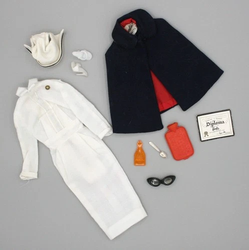 Vintage BARBIE Doll Fashion #991 Registered Nurse