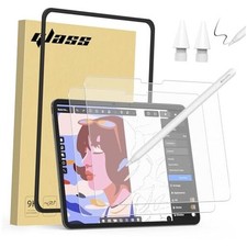 2 Pack Paper-Feel Glass Screen Protector for iPad Pro iPad Pro 13 inch M4/M5 