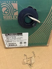 Genesis 32061112 22/6C Stranded Shielded Plenum, Natural, 1000 ft.