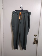 Figs Tech Collection Women's Sz XXL/P Olive Scrub Pants Style W22SW2012P EUC