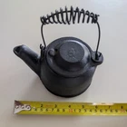 Vintage Griswold Cast Iron Minature Tea Pot Handled Kettle  Salesman Sample