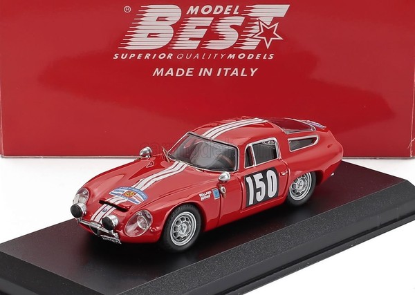 Best Model 1/43 Alfa Romeo Giulia Tz Tour De France 1964 Rolland Modellino-image