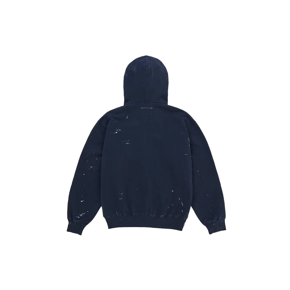 Supreme MM6 Maison Margiela Box Logo Zip Up Hooded Sweatshirt Navy