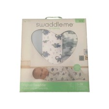 Swaddle Me Original Swaddle 2 Pack Adjustable Baby Wrap, Size S/M, 0-3 Months