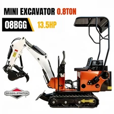Free Shipping 800kg Mini Track Excavator with Briggs&Stratton EPA Engine