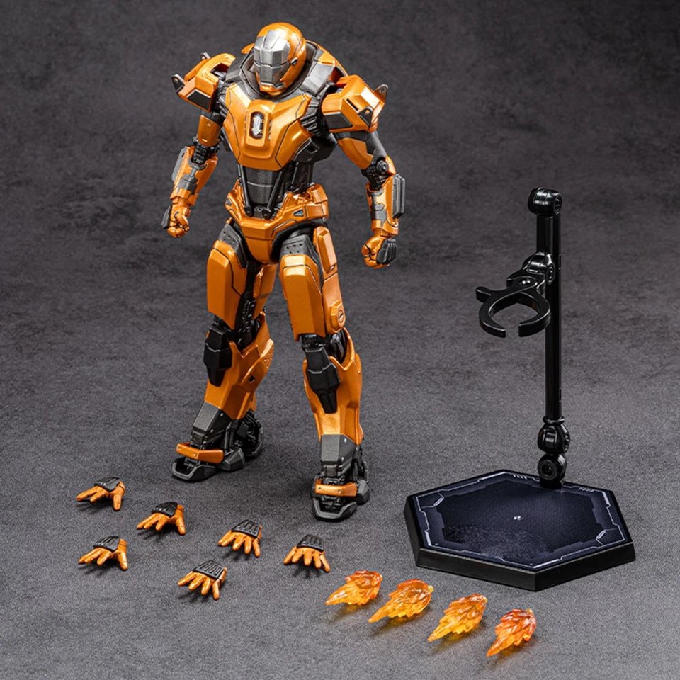 HiPlay ZD Toys 1/10 Iron Man Non-Luminous, MK36 / MK2 / MK16 Action Figure - Image 3 of 4