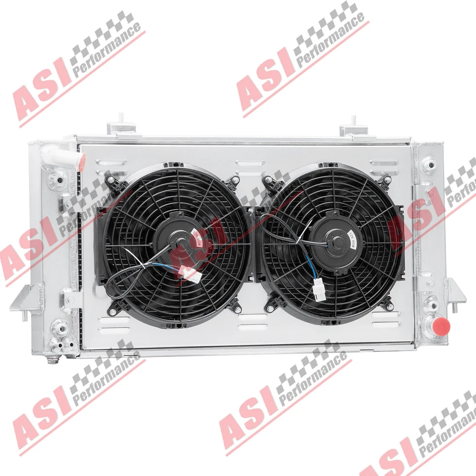 Ventilador de cubierta de radiador de 4 filas para Land Rover Range Rover 94-98 Discovery 1991-98 Foto 2 de 4