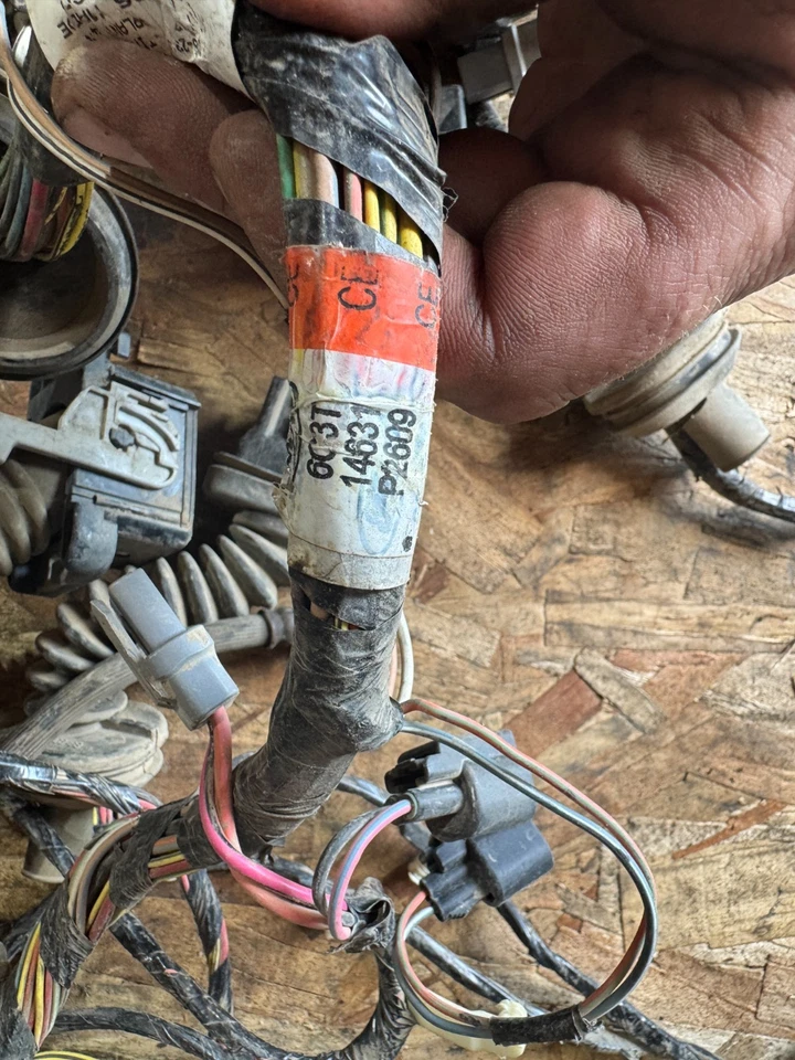 2006 Ford F350 Super Duty Crew Cab Door Wiring Wire Harness X4 Full Set - Image 2 of 4