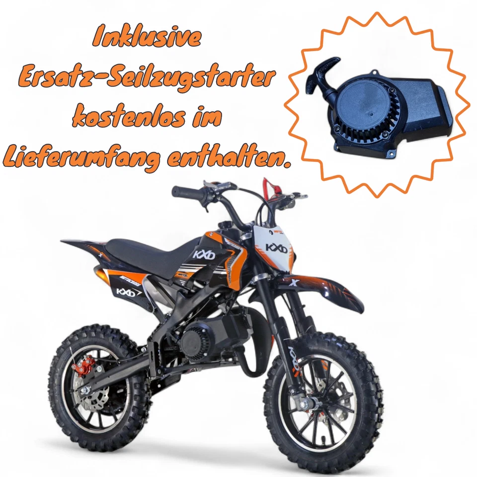 KXD Moto KXD-701A Kinder Dirtbike CrossBike Pocket Vollcross 45 km/h - Bild 3 von 4