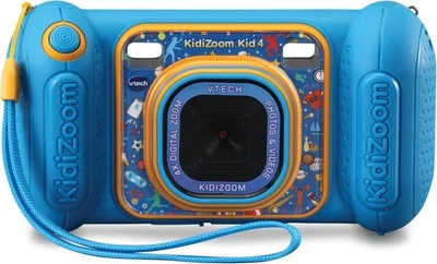 VTech KidiZoom Kid 4 - Kinderkamera mit Spielen und Elternkontrolle - Für Kinder