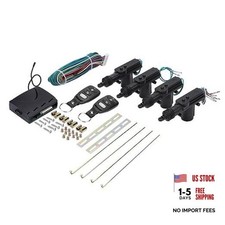 Car Central Locking Kit, 4PCS Universal Car Door Lock 12V Door Lock Actuator