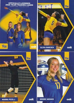 2025 Pitt Pittsburgh Women's Volleyball Onit Athlete PICK A CARD Olivia Babcock