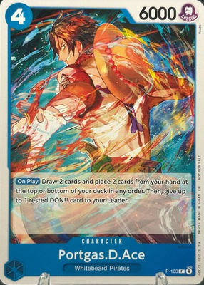 #ad #ad • Portgas.D.Ace • P 103 Store Tournament 2025 Promo One Piece TCG NM $1.99