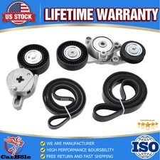 Drive Serpentine Belt Tensioner Kit For 2011-2010 Toyota Camry 2.5L 16601-0V010