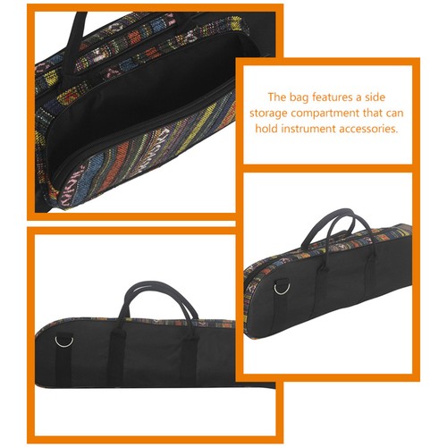 Estuche de transporte para trompetas con asa accesorios de almacenamiento de instrumentos musicales - Imagen 8 de 12