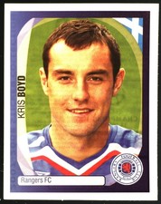 Champions League (2007-08) Fig. n.330 Ed.Panini Kris Boyd Rangers FC New ▓
