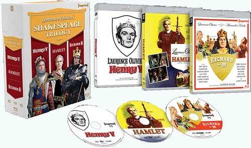 Лоуренс Оливье Шекспировская трилогия [новый Blu-ray] Австралия - импорт - Изображение 2 из 2