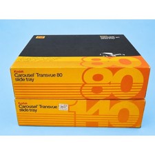 KODAK Carousel Slide Trays 80 And 140 Capacity Slide Projector -522