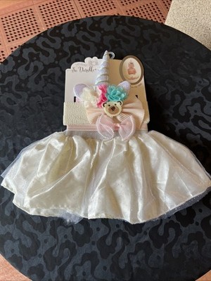 XY2- So Dorable Baby Tutu 2-Piece Set 12-18 Months  NEW w. Tags UNICORN