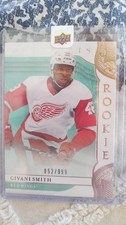 2019-20 Upper Deck Artifacts - Rookie Redemption Givani Smith #RED191 /999 (RC)
