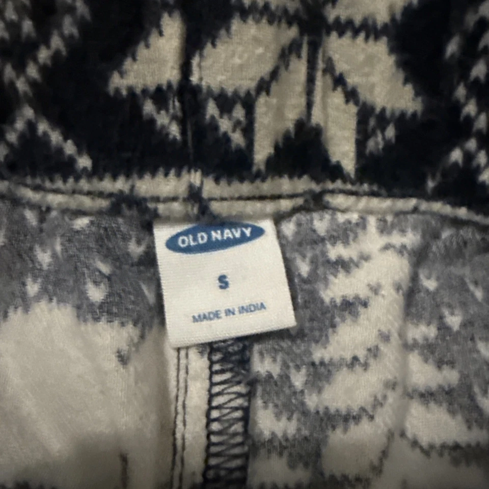 Polar Bear Patterned Fleece Pajama Pants - Image 4 of 4