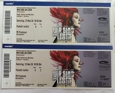 2 Musicaltickets „Wir sind am Leben“ Berlin 23.05.2026  Parkett Reihe 4  Premium