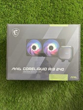 MSI MAG CoreLiquid A13 240 Dual 120mm PWN Fans Liquid Cooler 306-7ZWCA17-L80 