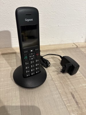 Gigaset C570HX DECT-Handset - Schwarz mit Ladeschale - GUT  